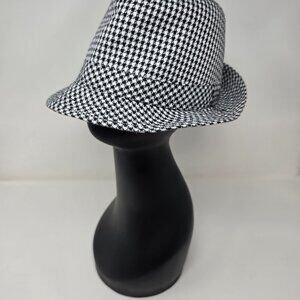 Bio-Domes Headgear Fedora Hat Herringbone Design S/M (WA037)